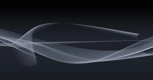 Dinamik üç boyutlu çizgileri olan soyut siyah arkaplan. Mavi arka planda beyaz ve gri çizgiler. Geometrik arkaplan, boşluğu kopyala.