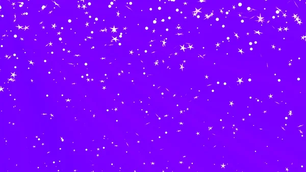 Noël Bleu Fond Abstrait Avec Des Particules Bokeh Neige Étoiles — Photo
