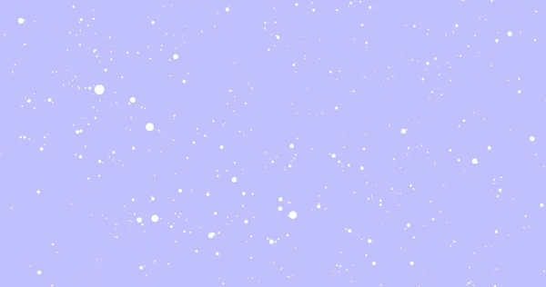 蓝色的圣诞节 抽象的背景与3D粒子的Bokeh 浅紫色背景 海报和明信片模板 — 图库照片