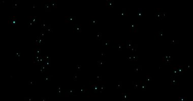 4k 3D siyah arkaplandaki yıldız kütlelerinin görüntüleri. Yeni yıl, mutlu noeller, tatil, kış, yeni yıl, kar tanesi, düzenleme şablonu. Harmanlama kipi, üstüste koyma kipi