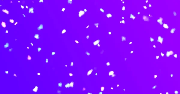 Μπλε Χριστούγεννα Αφηρημένο Φόντο Σωματίδια Bokeh Χιόνι Αστέρια Μωβ Λιλά — Φωτογραφία Αρχείου