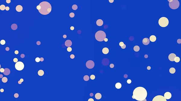 Noël Bleu Fond Abstrait Avec Des Particules Bokeh Neige Étoiles — Photo