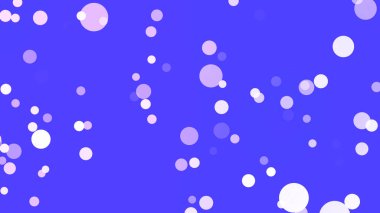 Mavi Noel, soyut arka plan, 3 boyutlu bokeh, kar, yıldız parçacıkları. mavi arka plan. Poster ve kartpostal şablonu.