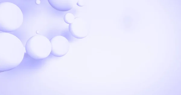 Abstract Lilac 3938 Very Peri Background Dynamic Spheres Lilac Balls — Stock Photo, Image