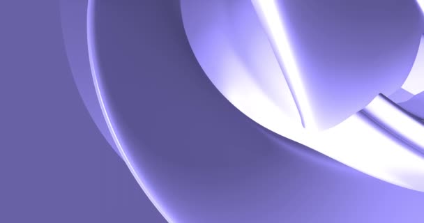 Cor lilás do ano 2022 17-3938 Muito Peri Fundo abstrato looped. linhas 3d. Animação 3D de linhas lilás. Fundo de vídeo moderno, animado, protetor de tela, espaço de cópia — Vídeo de Stock