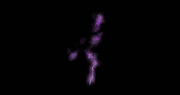 Violet Smoke Steam Blurry Defocused Particles White Smoke Move Upward — Foto Stock