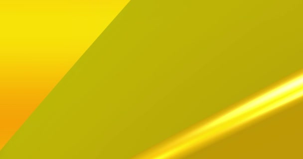 Dinamik turuncu üç boyutlu çizgileri olan soyut sarı arkaplan. Döngülü görüntüler. Turuncu çizgilerin 3 boyutlu animasyonu. Modern video arkaplanı, canlandırılmış, ekran koruyucu, kopyalama alanı — Stok video