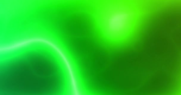 Fond abstrait vert des particules. Abstrait vert blanc lignes noires, cercles, taches 3D. animation, motion background VJ, DJ. 4k. bruit, mise au point douce, mise au point sélective en boucle — Video