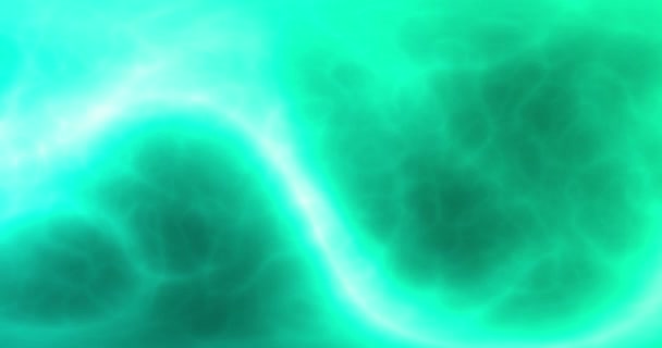 Aquamarine, blue, cyanthus abstract background from particles. Abstract green white black lines, circles, 3d blots. animation, motion background VJ, DJ. 4k. noise, soft focus, selective focus looped — Stockvideo