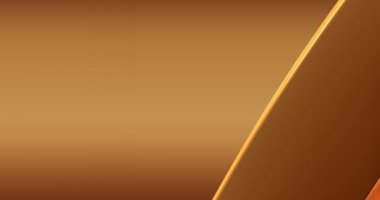 Döngülü görüntüler. Soyut kahverengi, çikolata kahverengisi, dinamik kahverengi 3D çizgileri olan bej arkaplan. Bej çizgilerin 3 boyutlu animasyonu. Modern video arkaplanı, canlandırılmış, ekran koruyucu, kopyalama alanı