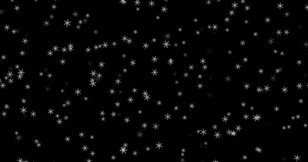 Съемка Белые снежинки на черном фоне 3D. Зима, снежинка, снежинки. template for editing.blend mode