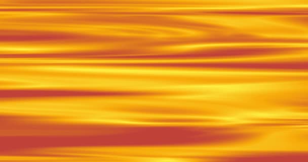 3d fondo abstracto amarillo. líneas naranjas. animación, movimiento de fondo líquido, 3d render, VJ, DJ. 4k. ruido, enfoque suave, enfoque selectivo. — Vídeo de stock