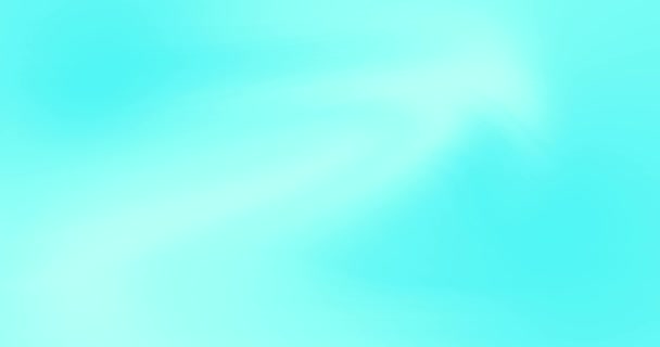 3d turquoise, bleu, fond abstrait cyan. lignes vertes. animation, motion liquid background, 3d render, VJ, DJ. 4k. bruit, mise au point, mise au point sélective. — Video