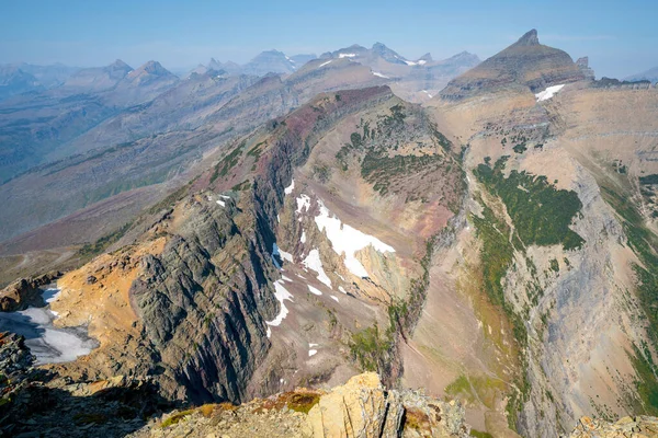 Hatalmas Hegység Völgy Alatt American Rockies Egy Gyönyörű Napos Nyári — Stock Fotó