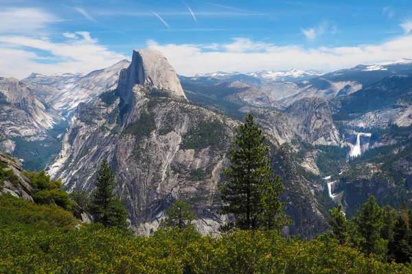 Half Dome Vernal Nevada Falls Yosemite Ulusal Parkı Kaliforniya Daki — Stok fotoğraf