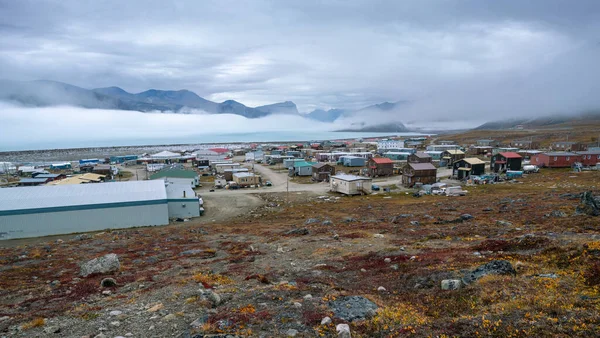 Pangnirtung Canada 2019 View Remote Inuit Community Pangnirtung Nunavut Canada — Stock Fotó