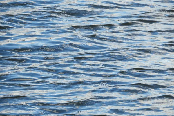 Светло Голубой Фон Воды Блеск Волны Воды Рябь — стоковое фото