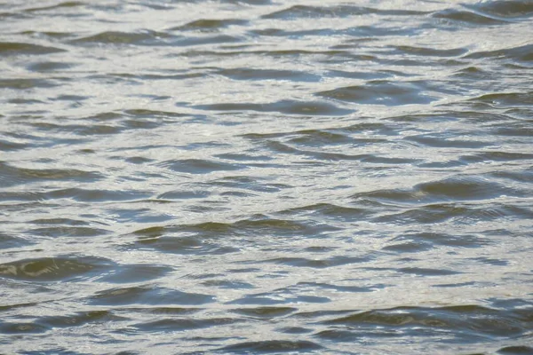 Light Blue Water Background Shine Water Waves Ripples — Stock Photo, Image