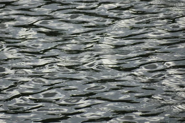 Красива Текстура Сірої Води Природний Фон — стокове фото
