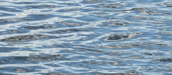 Πανοραμική Άποψη Της Γαλάζιας Υφής Του Νερού Σχέδια — Φωτογραφία Αρχείου