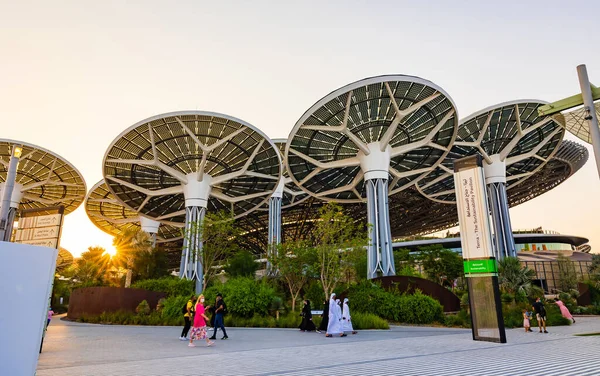 Dubai Emirados Árabes Unidos Outubro 2021 Pavilhão Terra Sustentabilidade Expo — Fotografia de Stock