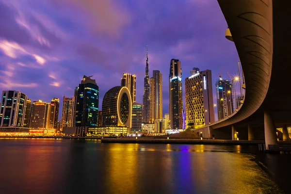 Dubai Verenigde Arabische Emiraten Januari 2022 Prachtig Uitzicht Dubai Stad — Stockfoto