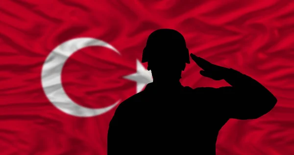 Bandera Turquía Concepto Político —  Fotos de Stock