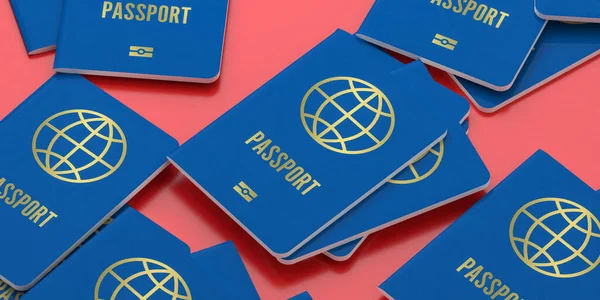 Міжнародний Паспорт Ковід — стокове фото