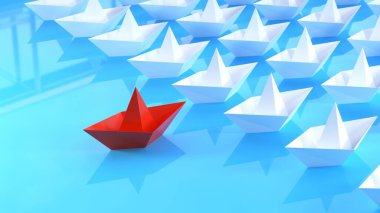 Kağıt işleri ve liderlik kavramı