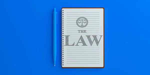 Koncepcja Prawa Prawnika Przepisów Tło — Zdjęcie stockowe