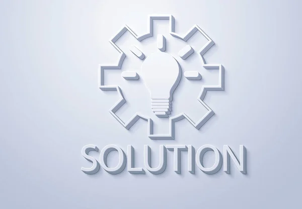 Solution Support Assistance Concept — Fotografia de Stock