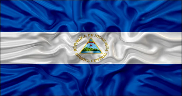 Efecto Ondulado Nicaragua — Foto de Stock