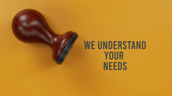 Rozumíme Vašim Potřebám — Stock fotografie