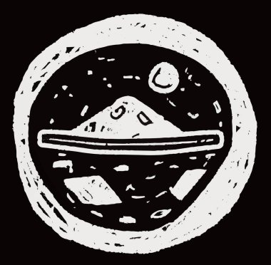 illüstrasyon vektör, çizim doodle karikatür el