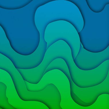 soyut arkaplan, renkli dalgalar, vektör eps10