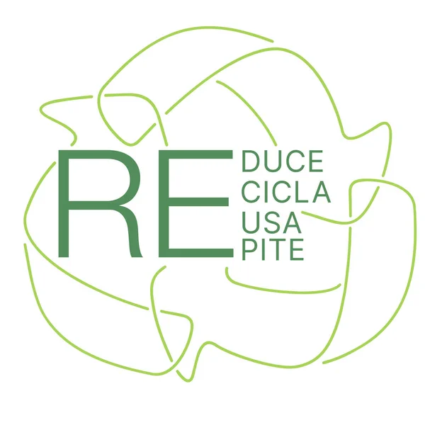 Dünyayı kurtarın, gezegeni, ekolojiyi, Dünya gününü, harfleri, yeşili, dünyayı kurtarın. vektör illüstrasyonu.