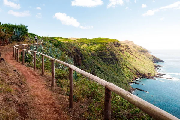 Sentier Face Mer Sans Personnes Île — Photo