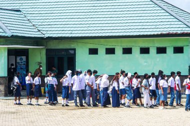 Sorong, Batı Papua, Endonezya, 4 Ekim 2021. Endonezya Başkanı Joko Widodo 'nun Devlet Ziyareti.