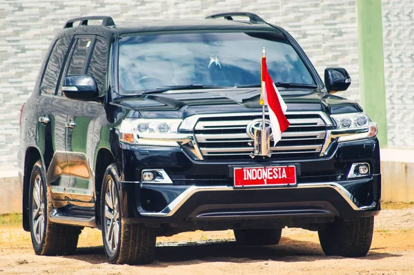 Sorong, Batı Papua, Endonezya, 4 Ekim 2021. Endonezya Başkanı Joko Widodo 'nun Devlet Ziyareti.