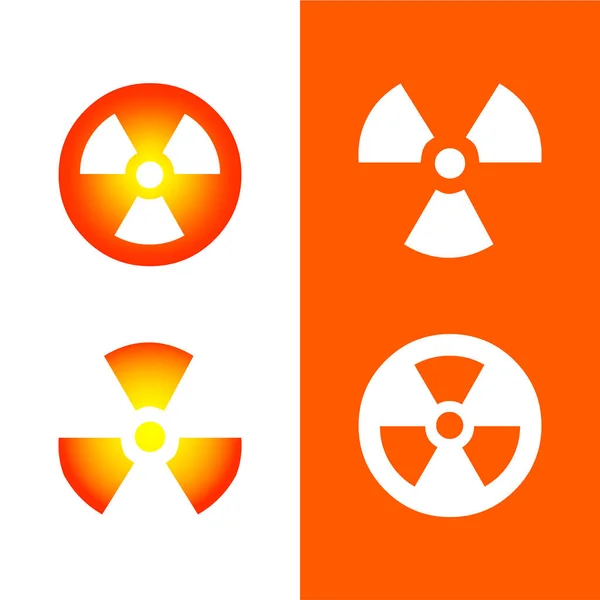 Radiation Symbol Vector Concept — Stock Vector