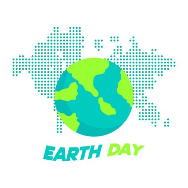 Toprak günü temalı vektör kavramı