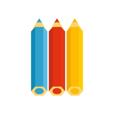 çizim için renk kalem vektörü