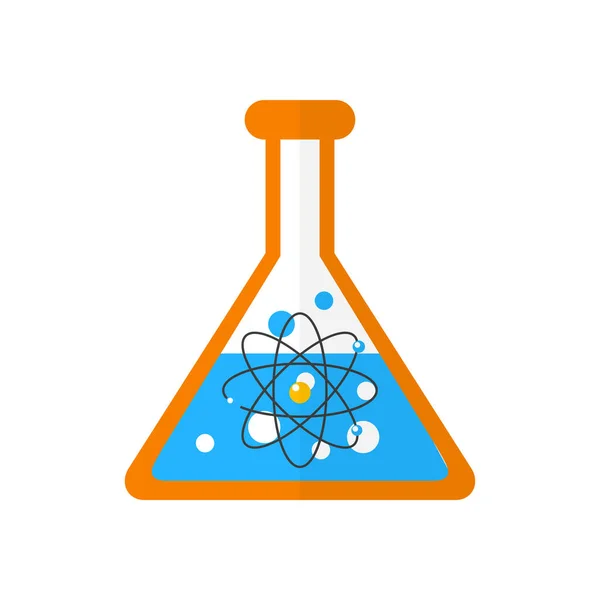 科学概念流体瓶向量 — 图库矢量图片