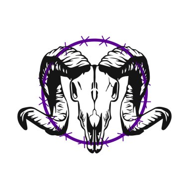 Çemberli keçi başı vektörü