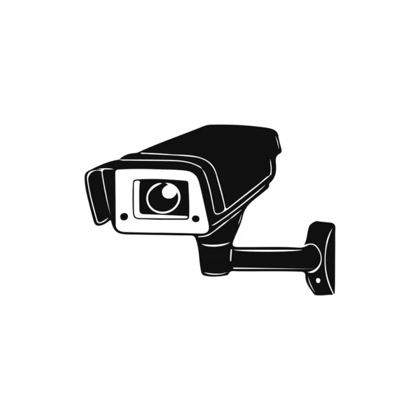 Vector Illustration Cctv Concept — Stok Vektör