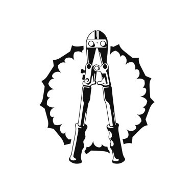 concept pliers tool vector illustration