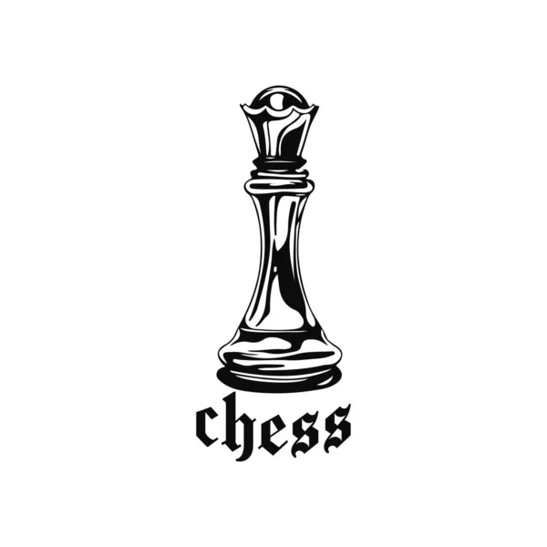 Chess Illustration Vector Concept — Stock Vector