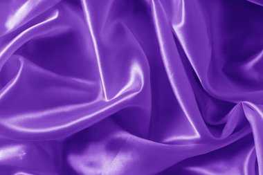 Proton mor kumaşının dokusu dalga ve omuz silkiyor. Parlak kumaş.