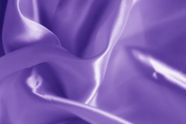 Proton mor kumaşının dokusu dalga ve omuz silkiyor. Parlak kumaş.