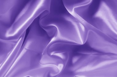 Proton mor kumaşının dokusu dalga ve omuz silkiyor. Parlak kumaş.